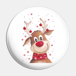 Adorable Christmas Deer Pin