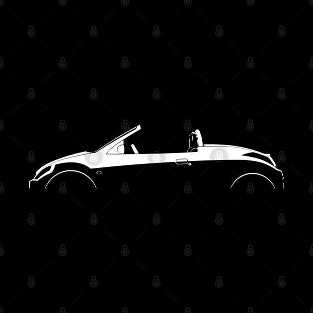 Ford StreetKa Silhouette by Car-Silhouettes