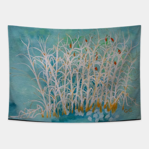 Beautiful and delicate nature scene design Tapestry by GarryGreenwood