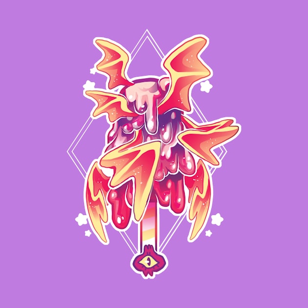 Candyfloss Wings | Monster Popsicle by cosmicloak