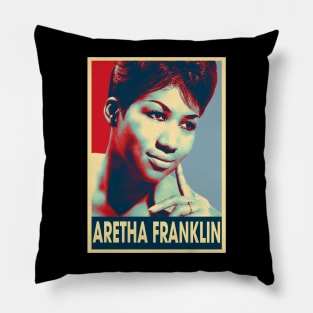 Respect Queen Franklin Iconic Tee Pillow