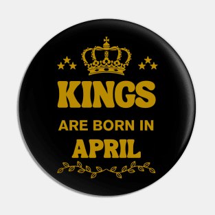 April Birthday Pin