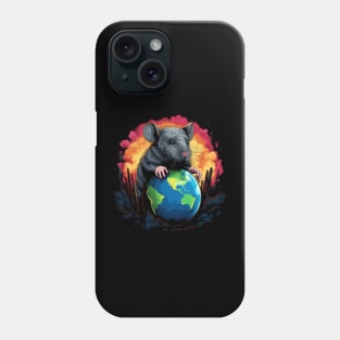 Rat Earth Day Phone Case