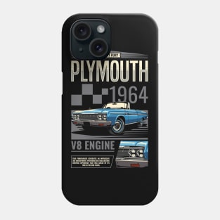 1964 Plymouth Sport Fury Muscle Car Phone Case