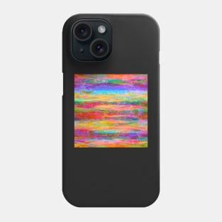 Rainbow Smash-Up | Bright Neon Pattern | Digital Design Full of Color Phone Case