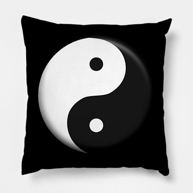 Yin and Yang Pillow by JAC3D