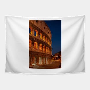 Colosseum in the Morning Twilight Tapestry