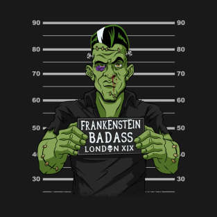 Frankenstein Badass London XIX T-Shirt