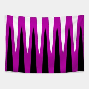 Wave Design Pink Tapestry