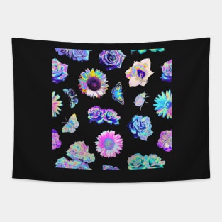 Flowers and butterflies Tapestry