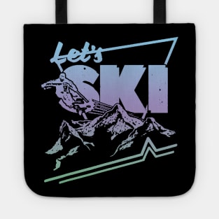 Retro Ski  - Vintage 80s 90s Ski Tote