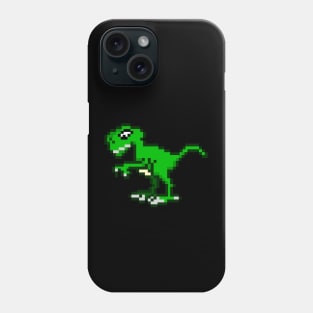 Trex Dinosaur pixelart Phone Case