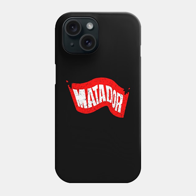 Vintage Matador Records Distressed Phone Case by Ipung