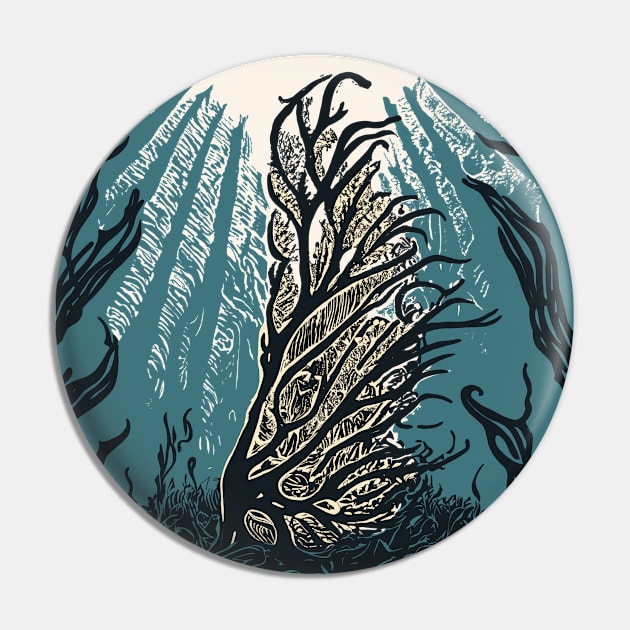 Algal Underwater World Pin by Lumot