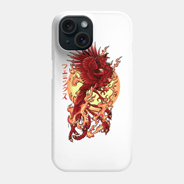 Phoenix Phone Case by TimeSkiff