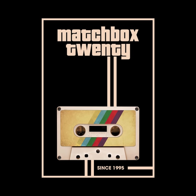 Matchbox Twenty Music Retro Cassette Tape by Computer Science