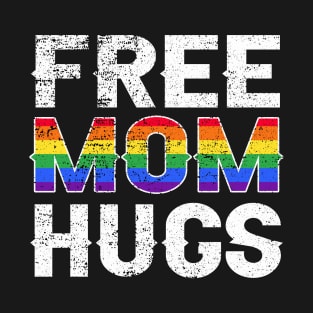 Free Mom Hugs Lgbt Pride T-Shirt