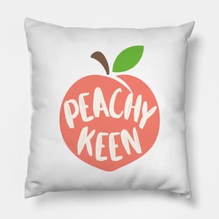 Peachy keen fruity good vibes Pillow