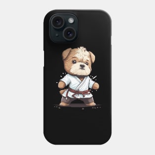 Dog knows karate Phone Case