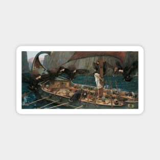 Ulysses and the Sirens by John William Waterhouse Magnet
