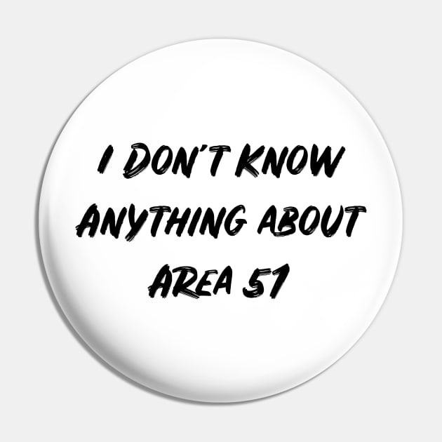 Area 51 Funny Pin by kani