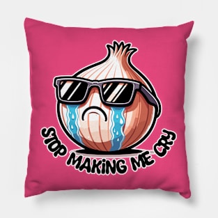 Funny Onion Crying Pillow