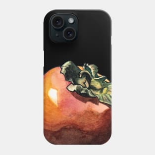 Watercolor kaki Phone Case