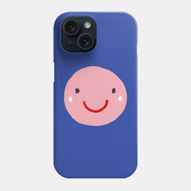 pink smiley Phone Case by sallyatejack