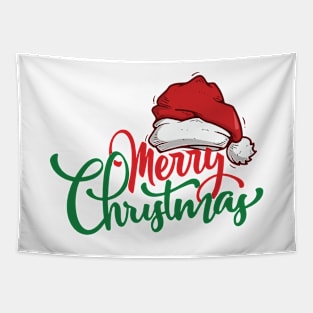 Santa Claus Merry Christmas Tapestry