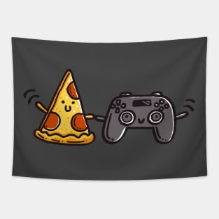 pizza and games Tapestry