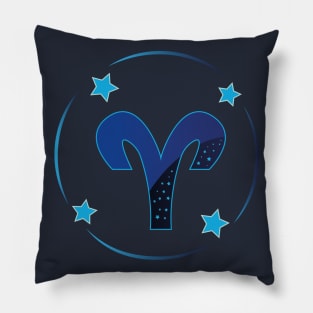 Zodiac Astrology Aries Pillow