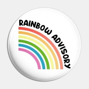 Rainbow Advisory Pin