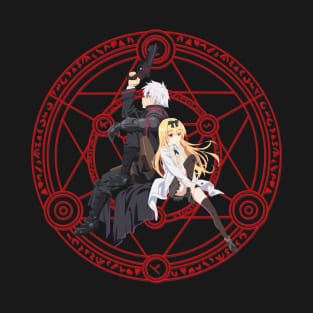 Arifureta From Commonplace to World's Strongest - Hajime & Yue Magic Logo T-Shirt