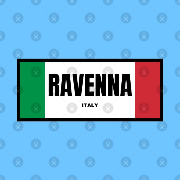Ravenna City in Italian Flag Colors by aybe7elf