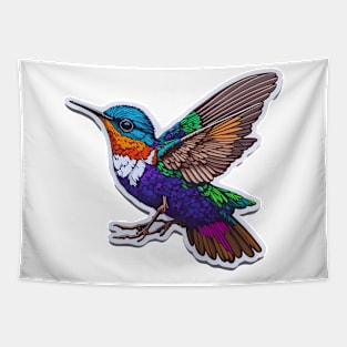 Colourful sparrow Tapestry