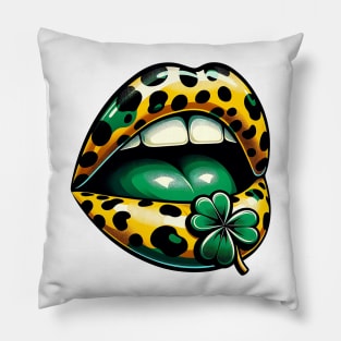 St Patrick Lips Pillow