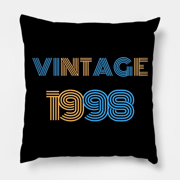 Vintage 1998 - 22th Birthday Gift Pillow by befine01