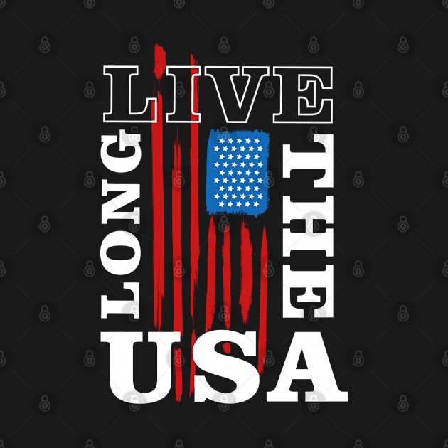 Long Live America T-shirt by Timeless Basics