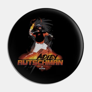 Adley Rutschman Baltimore Flame Pin