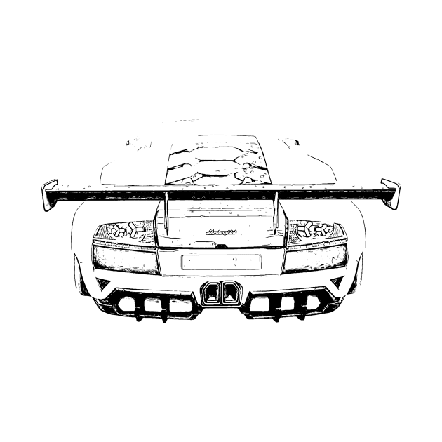 Murciélago GT  Wireframe by SynchroDesign