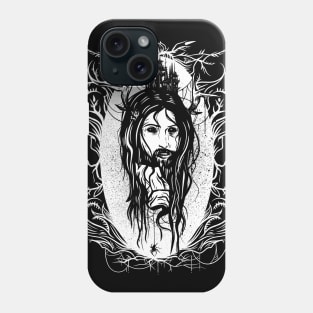 Embodied Darkness Goth Horror Phone Case