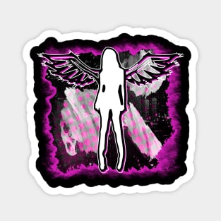 Punk Rock Angel Emo Punk Scene Magnet