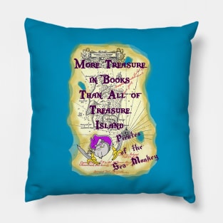 More Treasure in Books - Pirates of the Sea Monkey Pillow