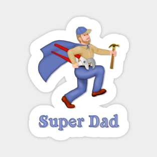 Super Dad Magnet