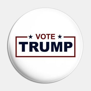 Vote Donald Trump Pin