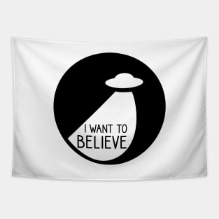 I want to believe - UFO Tapestry