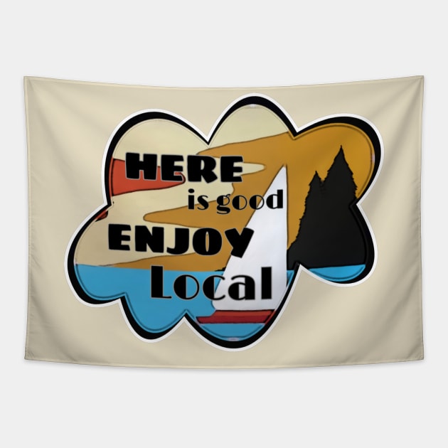 Local Love Tapestry by KrissyK