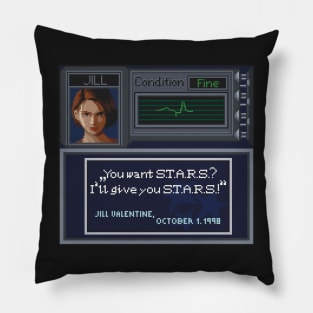 Resident Evil Pixel Art Pillow