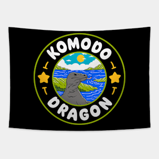 Komodo Dragon Tapestry