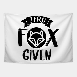 Zero Fox Given Tapestry